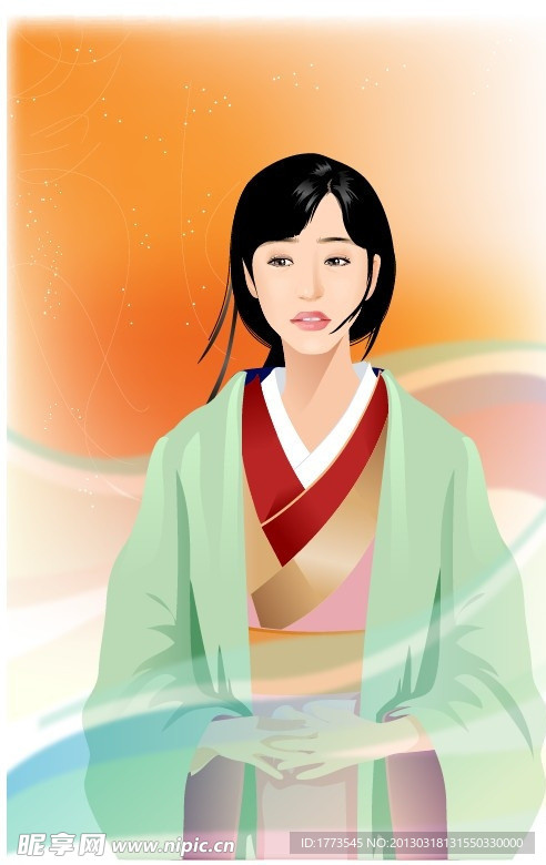 古典美女
