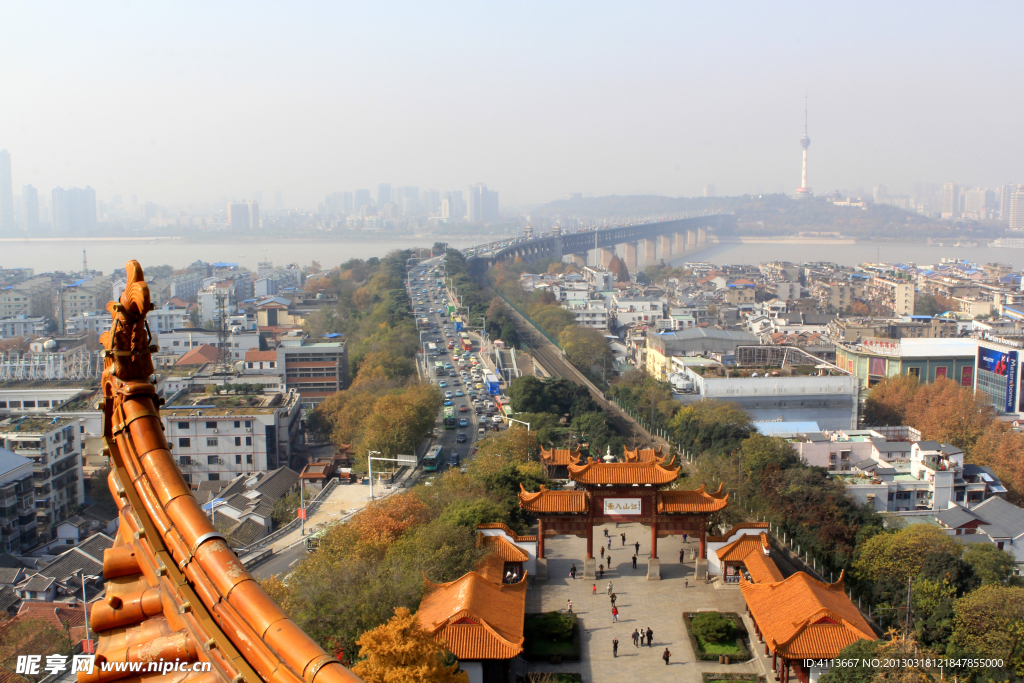 黄鹤楼风景