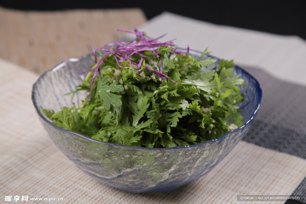 生捞蓬蒿菜
