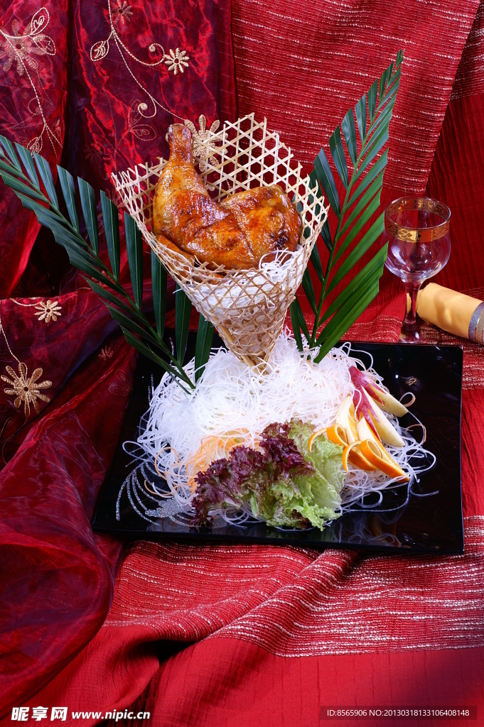 香烤鸡腿