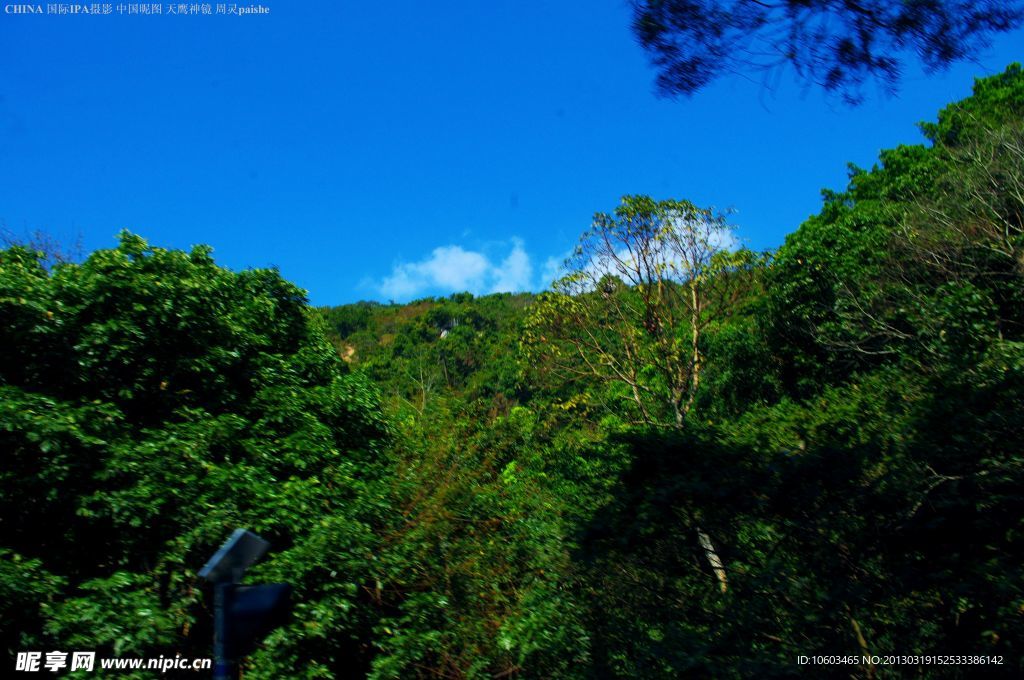 龙岗南澳一路风景山水