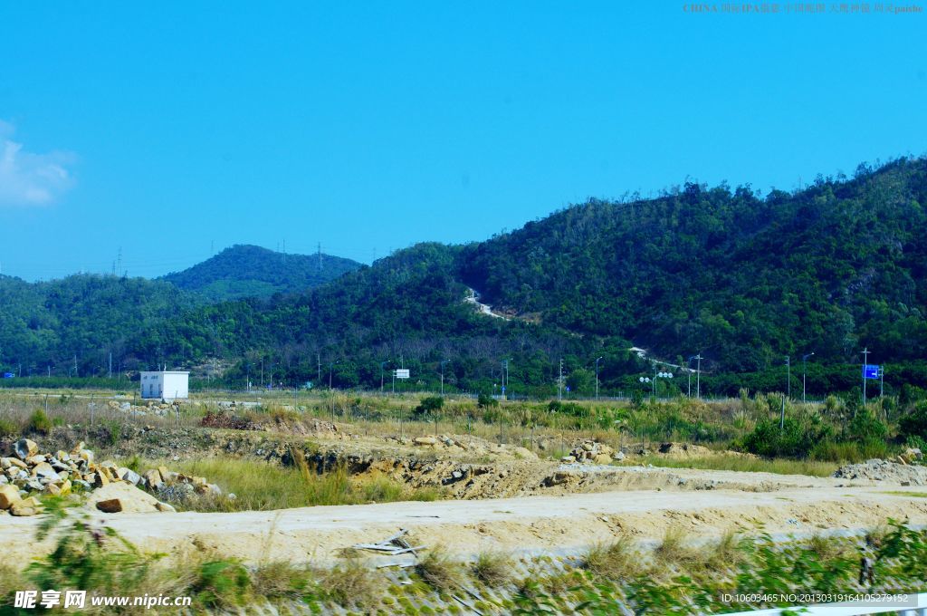 龙岗南澳一路风景山水