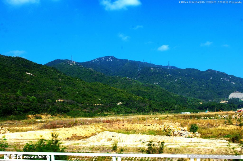 龙岗南澳一路风景山水