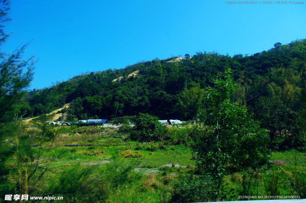 龙岗南澳一路风景山水