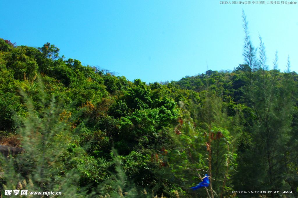 龙岗南澳一路风景山水