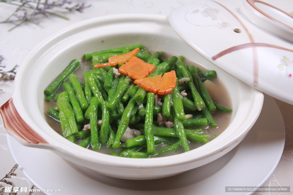 豆角煲