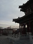 老北京城楼一角