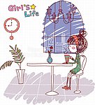 手绘画