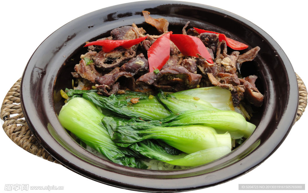 红烧大肠煲仔饭