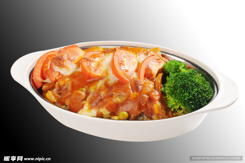 特色焗猪扒饭