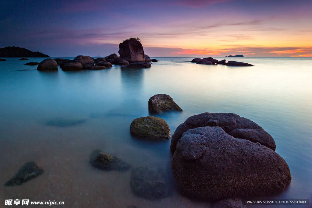 梦幻海边风景