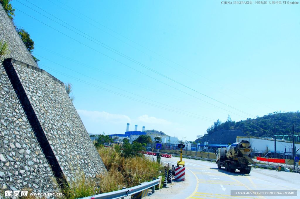 龙岗南澳一路风景交通