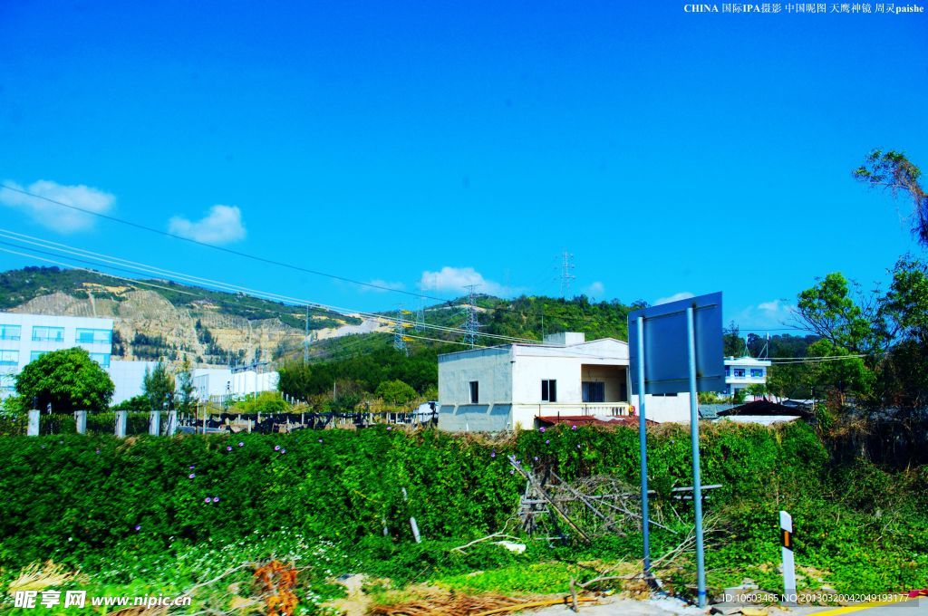 龙岗南澳一路风景山水