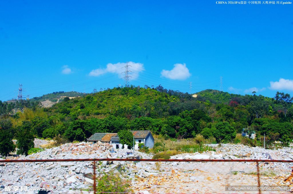 龙岗南澳一路风景山水