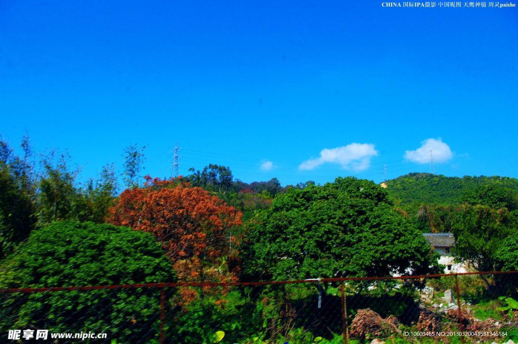 龙岗南澳一路风景山水