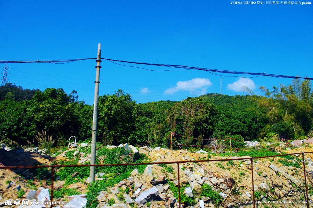 龙岗南澳一路风景山水