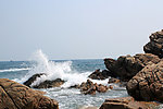 海滩礁石