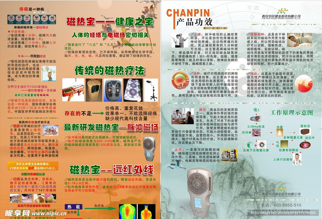 药品宣传单页