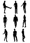 人物剪影