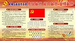 关于党的展板