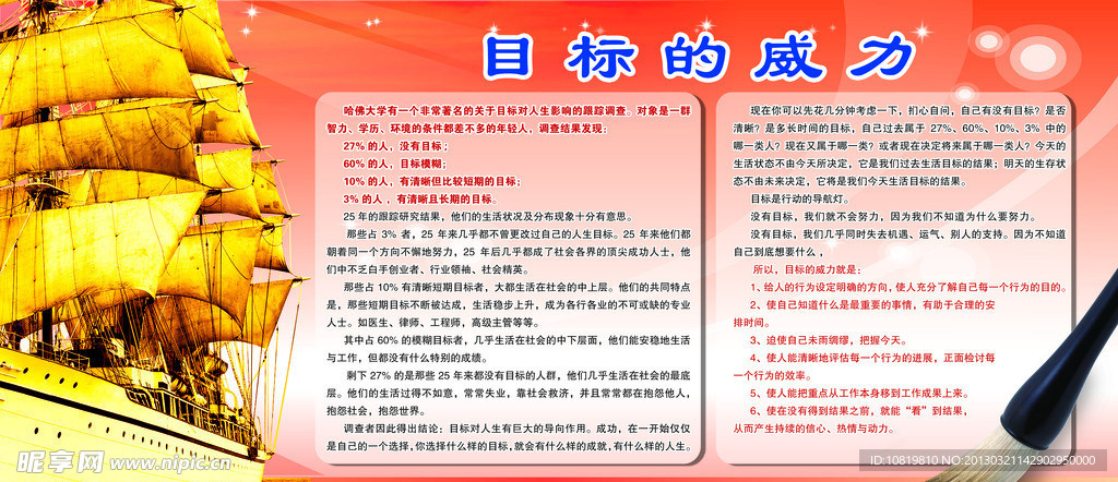 目标的威力