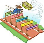 跨栏