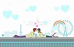 浪漫 情侣