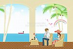 卡通情侣