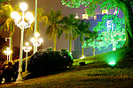 公园夜景