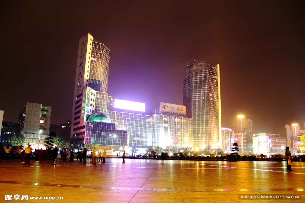 建筑夜景