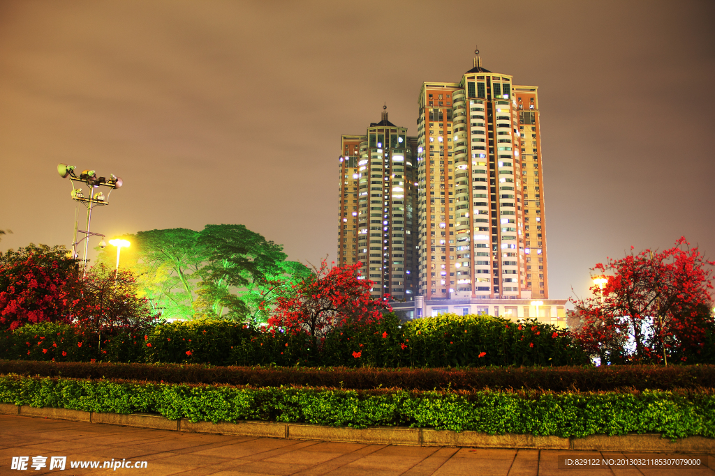 建筑夜景