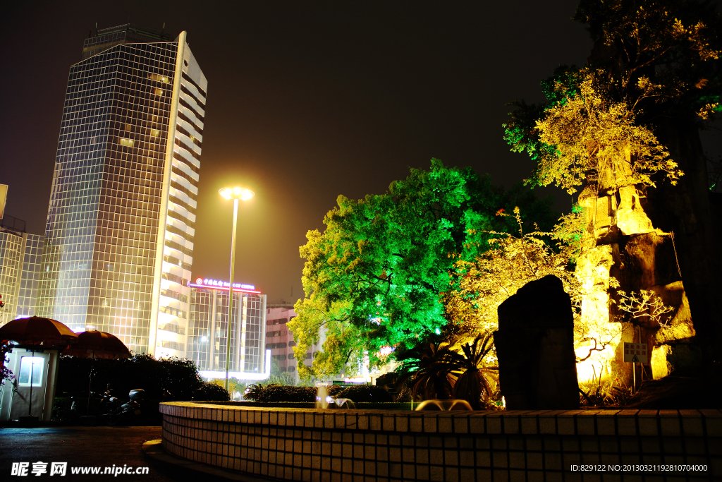 建筑夜景