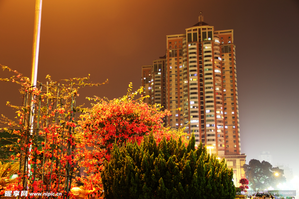 建筑夜景