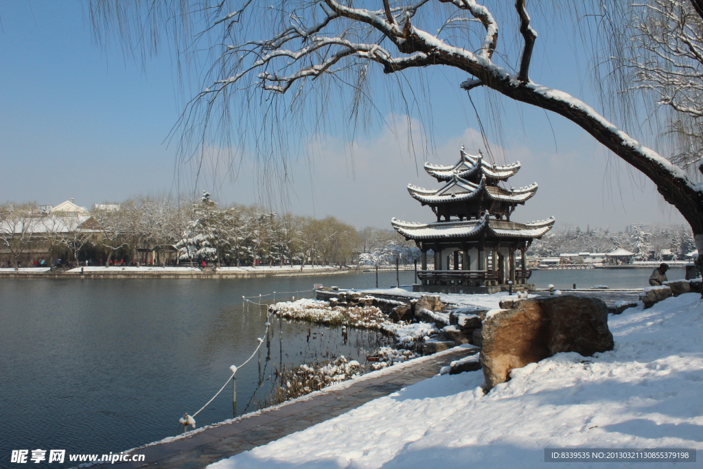 陶然亭雪景