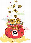 老虎 钱币