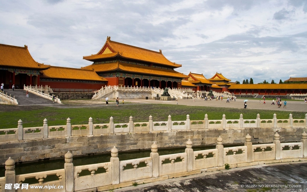 紫禁城太和门