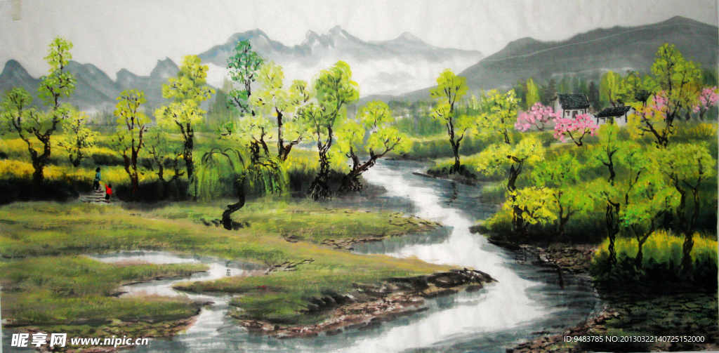 山水画