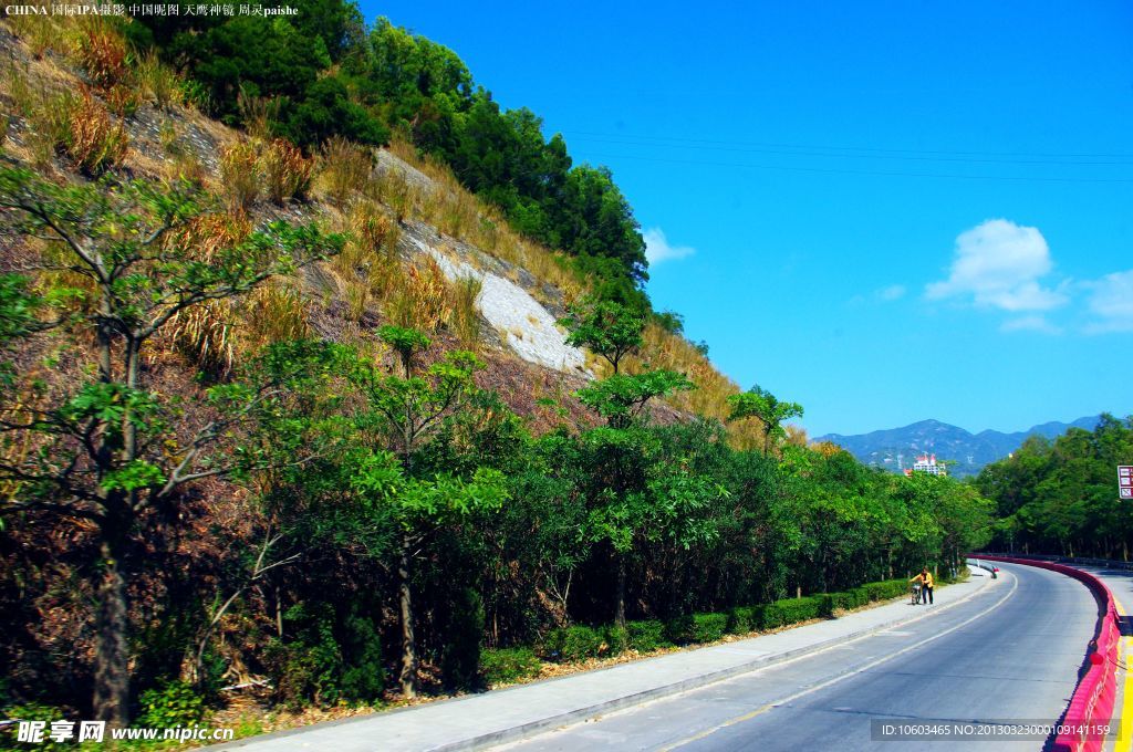 龙岗南澳一路风景