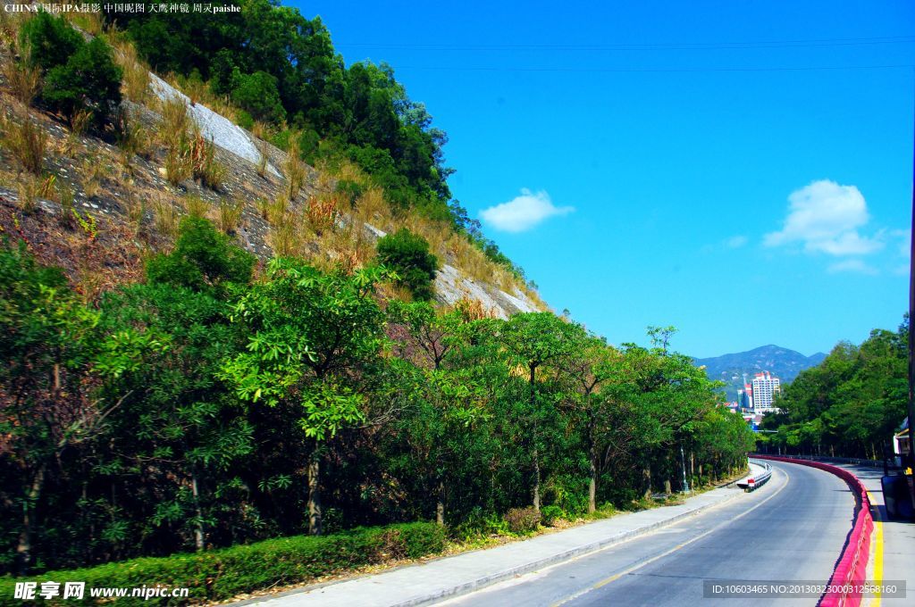 龙岗南澳一路风景