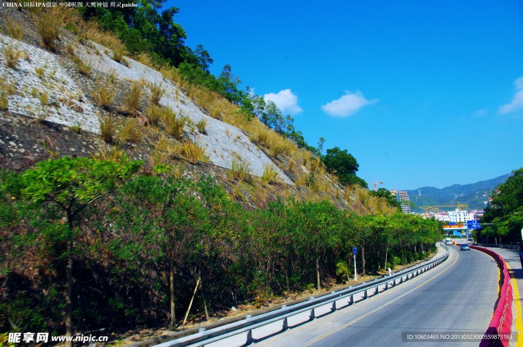 龙岗南澳一路风景