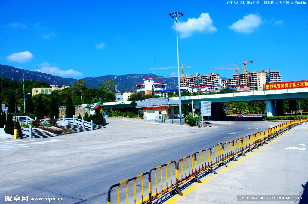 龙岗南澳一路风景风光