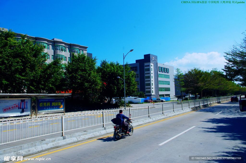 龙岗南澳一路风景风光