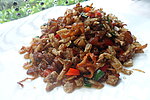 白辣椒炒腊肠