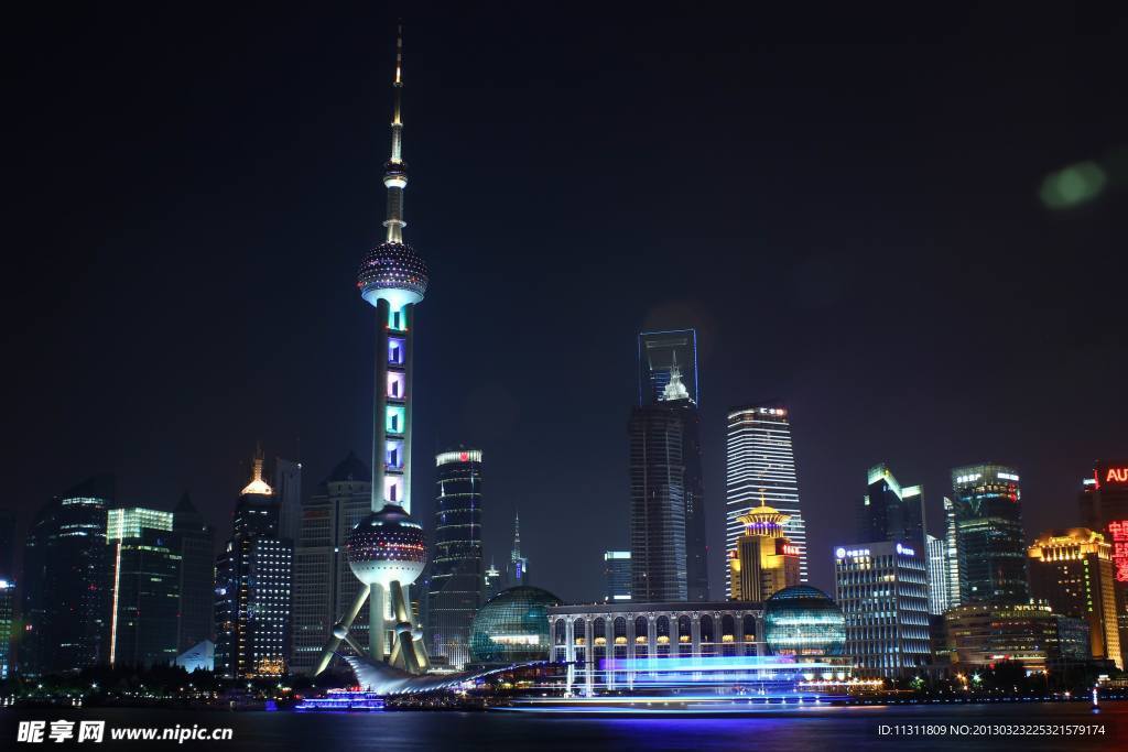 东方明珠夜景