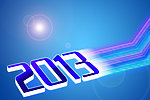 2013立体字