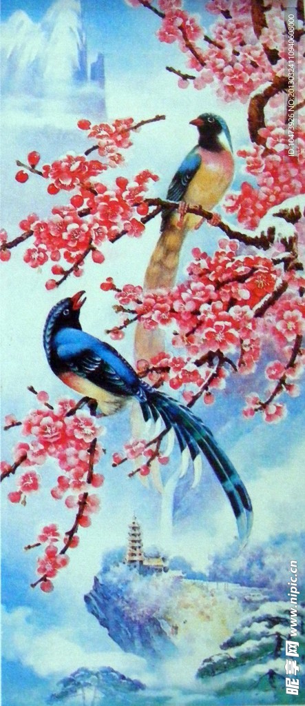 年画摄影图片