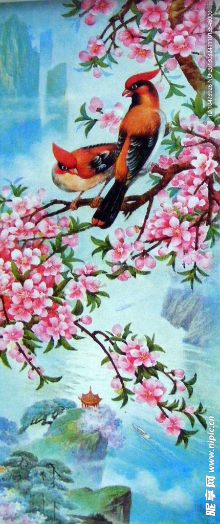 年画摄影图片