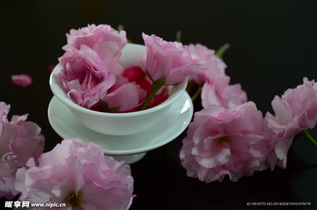 瓷器 花
