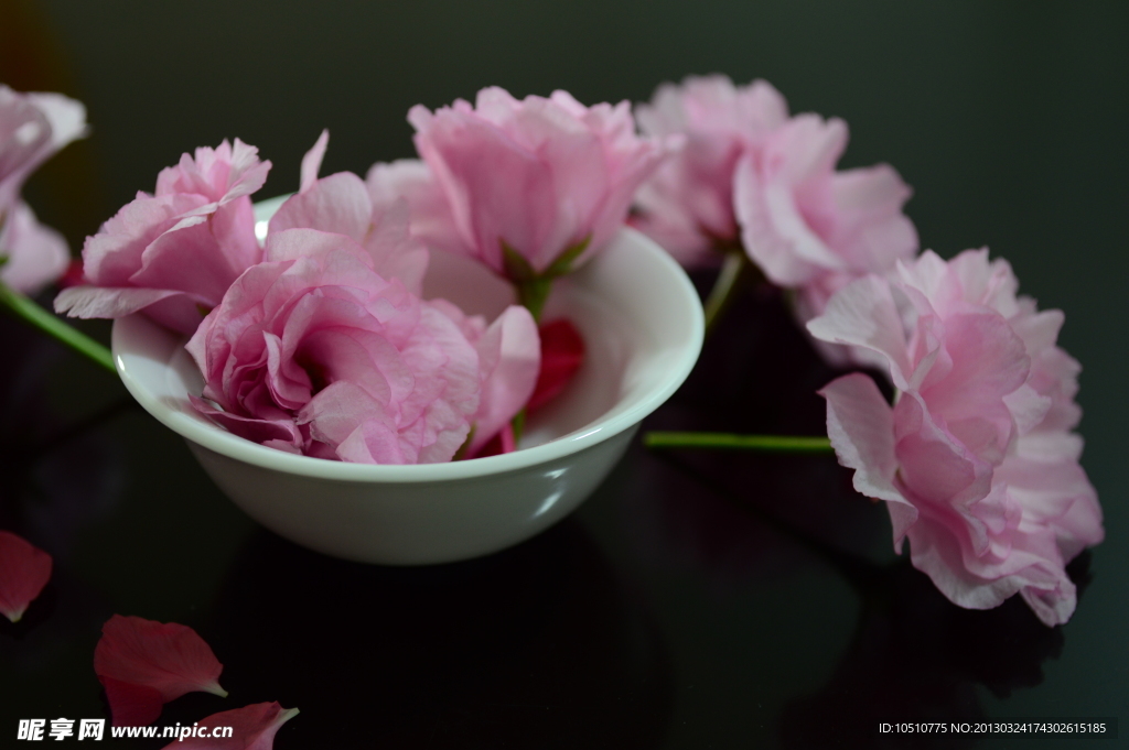 瓷器 花