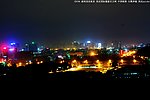 城市夜景 彩色龙岗